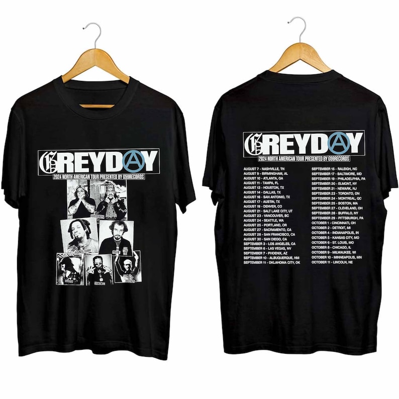 Suicideboys -Grey Day 2024 Tour Shirt, Suicideboys Band Fan Shirt, Suicideboys 2024 Concert Shirt