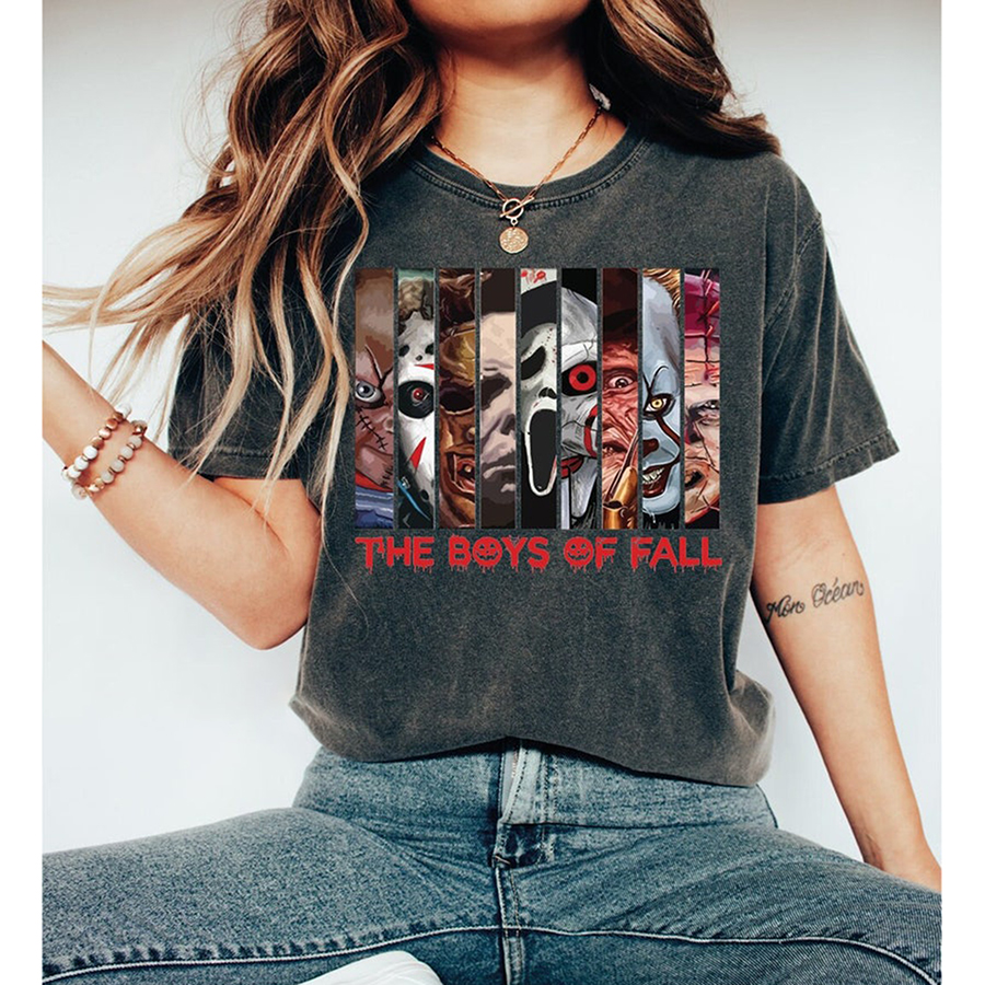 Horror Halloween Shirt, The Boys Of Fall Shirt, Horror Friends Shirt, Spoky Halloween Shirt