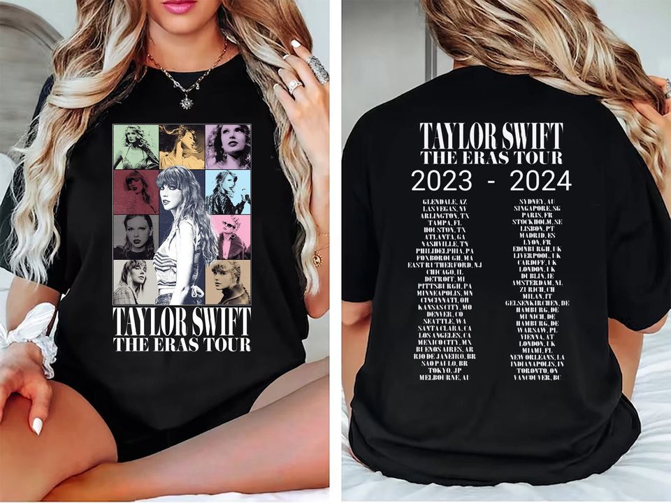 The Eras Tour Concert 2024 Shirt, Taylor Swift International Dates 2024 Shirt