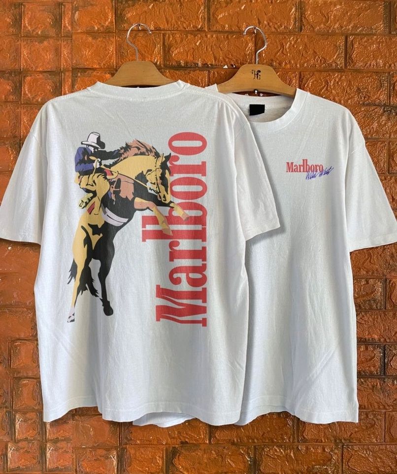 Vintage Marlboro Cowboy Wild West Shirt