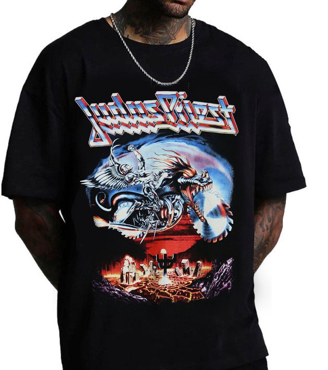 1990 Judas Priest Painkiller Shirt, Fan Shirt, Classic Style Shirt