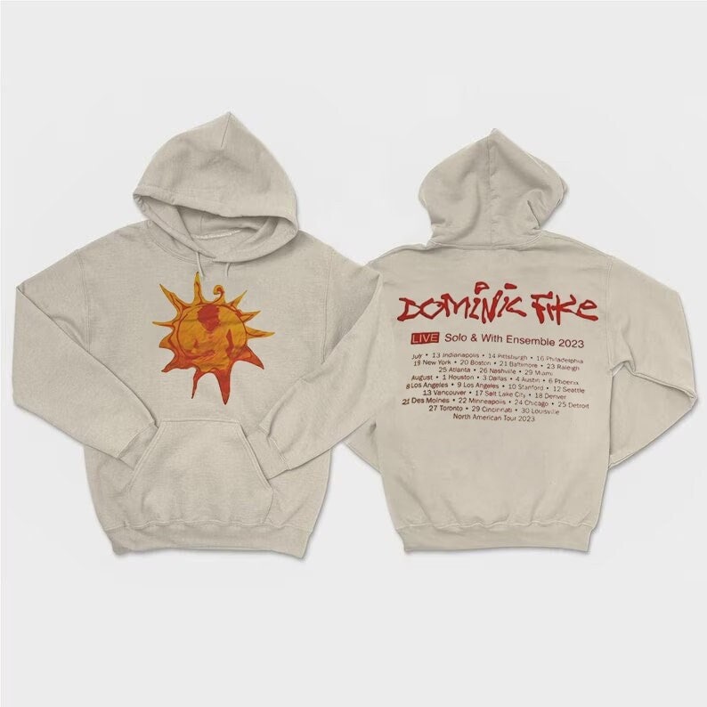 2 Sides Dominic Fike Sunburn Album Hoodie, Tour Hoodie, Music Hoodie, Premium Hoodie, Unisex Hoodie