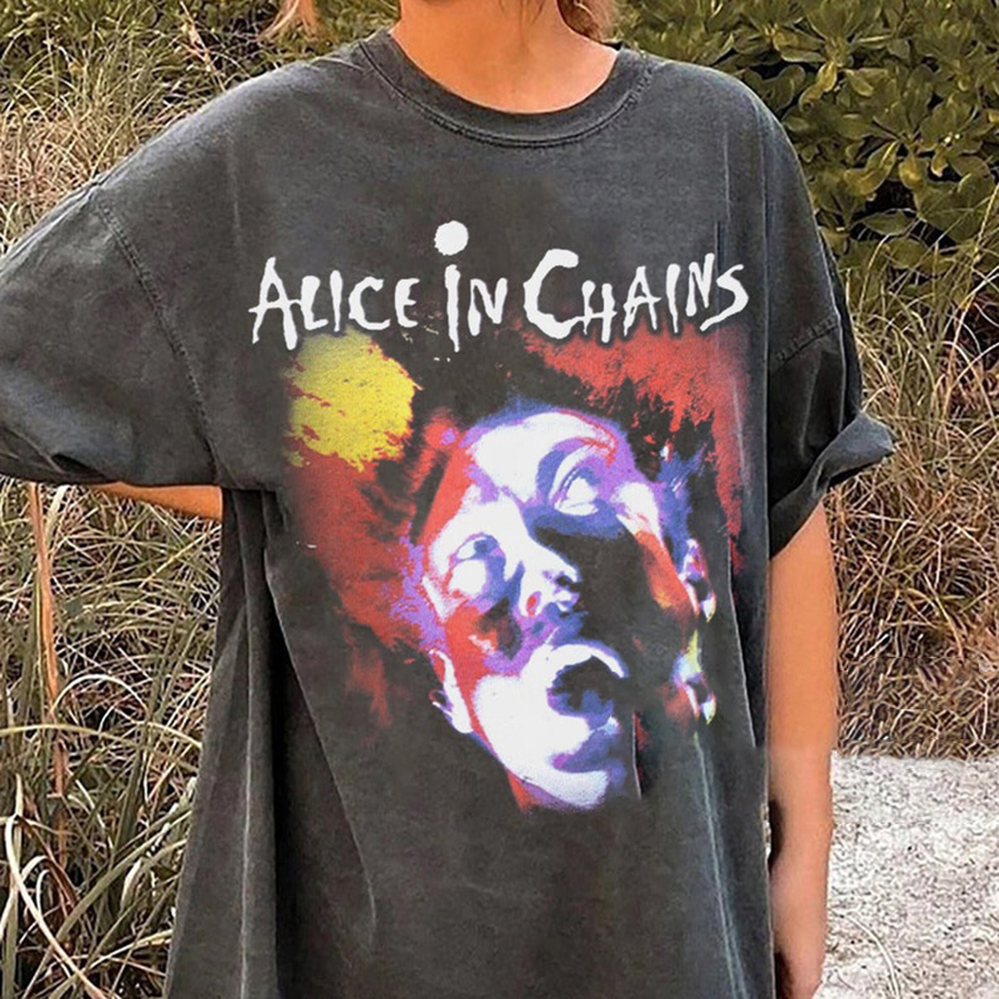 Alice In Chains, Alice In Chains Band T Shirt, Alice In Chains Shirt, Alice In Chains Band Tee