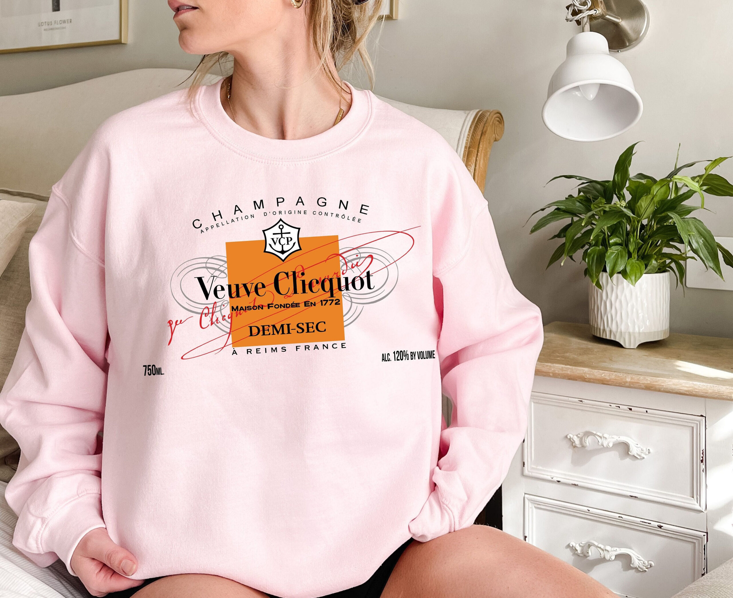 Champagne Veuve Rose Shirt, Champagne Tennis Club, Orange Champagne Rosa Label Shirt, Champagne Veuve Rose Sweatshirts