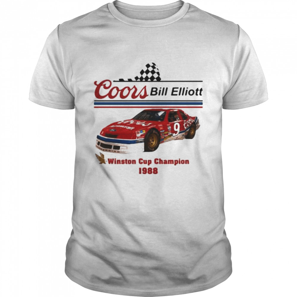 Coors Bill Elliott Winston Cup Champion 1988 Shirt, Premium Shirt