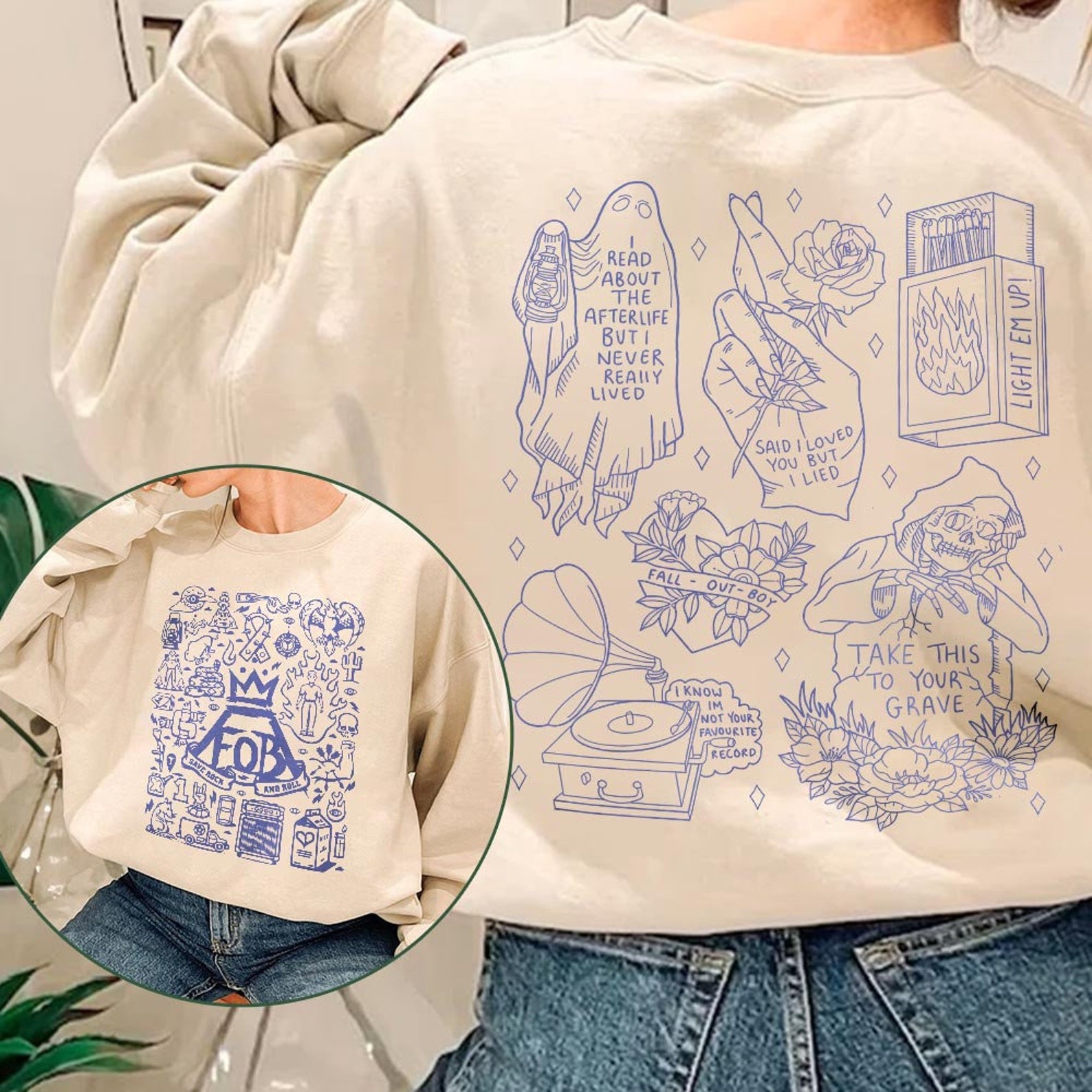 Fall Out Boy Sweatshirt, Fall Out Boy Album, Fall Out Boy Band, Fall Out Boy Mar Trending Sweatshirt