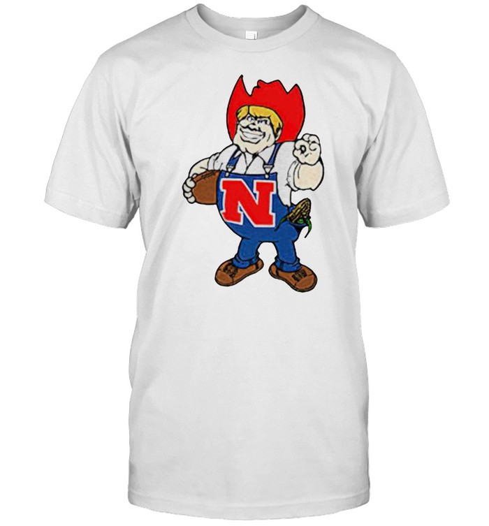 Herbie Husker Nebraska Cornhuskers Mascot Logo Shirt, Premium Shirt
