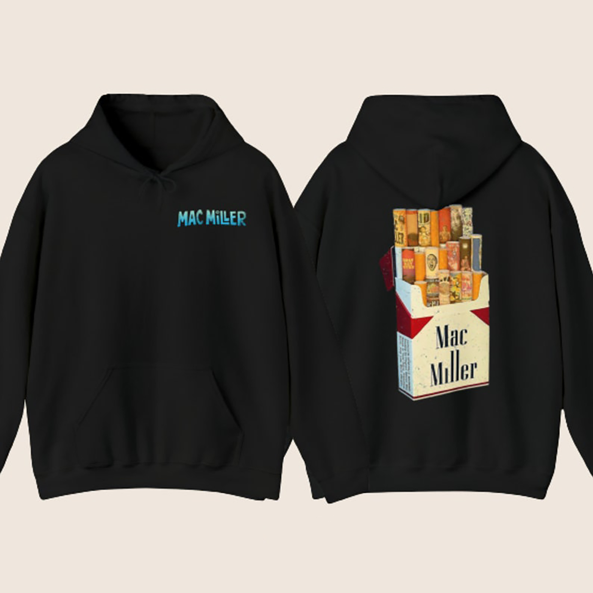 Mac Miller Pack Of Cigarettes Hoodie, Miss Mac Miller Shirt
