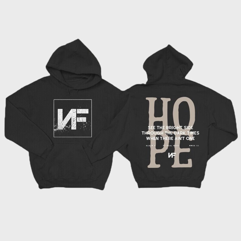 Nf Hope Tracklist Hoodie, Hope Album Tour Merch Hoodie, Tour Hoodie, Music Hoodie
