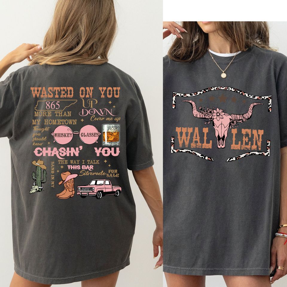 Wallen Shirt, Wallen Bullhead Shirt, Wallen T-Shirt, Wallen Westerns Gift, Wallen Western T-Shirt, Cowboy Wallen Shirt -Dream405