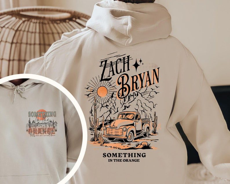 Zach Bryan Something In The Orangehoodie, Tour Hoodie, Music Hoodie, Premium Hoodie, Unisex Hoodie